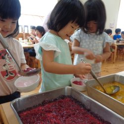 食育イベント☆ゼリーバイキング