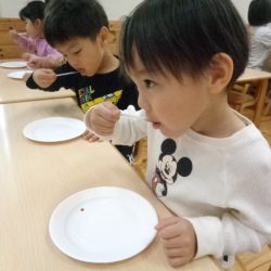 食育イベント☆調味料の食べ比べ
