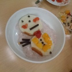 クッキング⛄雪だるまアート