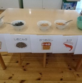 食育イベント☆ふりかけ作り